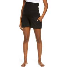 Beyond Yoga Foldover Fleece Maternity Shorts