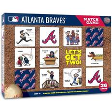 Atlanta Braves Sports Fan Products YouTheFan Atlanta Braves Licensed Memory Match Game