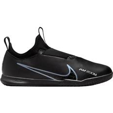 Sportschuhe NIKE Jr. Zoom Mercurial Vapor 15 Academy IC - Black/Summit White/Volt/Dark Smoke Grey