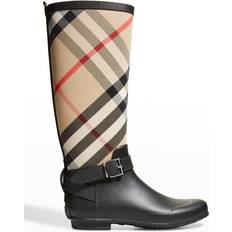 Beige Botas de agua Burberry House Check