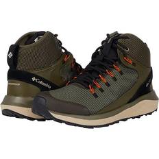 Pink Hiking Shoes Columbia Men's Trailstorm Mid Waterproof Nori/Black