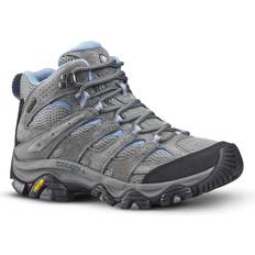 Green - Women Hiking Shoes Merrell Moab 3 Mid