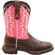 Pink Ankle Boots Durango Ladies Ribbon Boots