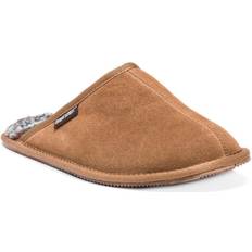 Muk Luks Men's Dave Printed Berber Suede Scuff