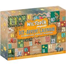 Giocattoli Calendari dell'Avvento Playmobil Wiltopia DIY Advent Calendar: Animal Trip around the World 71006