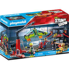 Playmobil stuntshow Playmobil Air Stunt Show Service Station 70834