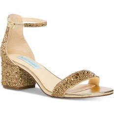 Gold - Women Heeled Sandals Betsey Johnson Mari Women's Sandal Champagne