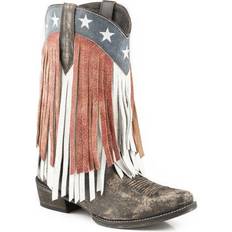 High Boots Roper American Beauty Fringe