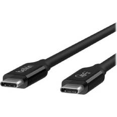 Belkin USB C-USB C - USB-kabel Kablar Belkin USB C-USB C 3.1 0.8m