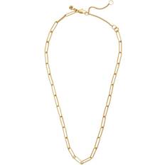 Gold paperclip chain necklace Madewell Paperclip Chain Necklace - Gold