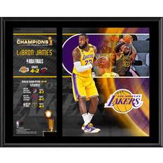 Fanatics Basketball Sports Fan Apparel Fanatics LeBron James Los Angeles Lakers 2020 NBA Finals Champion Sublimated Player Plaque