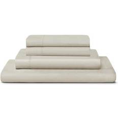 Sijo Eucalyptus Bed Sheet White, Black, Green, Beige (264.2x233.7cm)