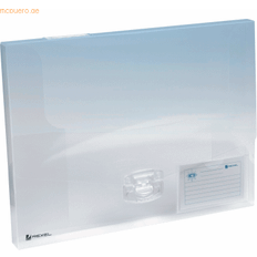 Rexel Ice Document Box 25mm A4 Translucent Clear [Pack 10] 2102027