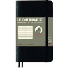 Leuchtturm1917 a6 Leuchtturm1917 Notesbog A6 Softcover Ruled Black