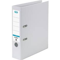 Elba 70mm Plastic A4 Lever Arch File White