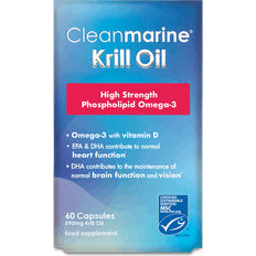 Cleanmarine Krill Oil Supplement Capsules