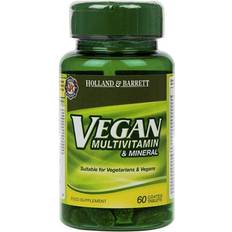 Vitaminer & Kosttillskott Holland & Barrett Multivitamin & Mineral Vegan 60 tabletter