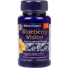 Arándano Suplementos Holland & Barrett Blueberry Vision 60 pcs