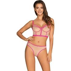 Obsessive Obsessive nudelia pink 2-pieces underwear S/M