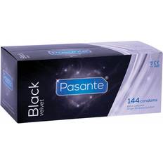 Noir Préservatifs Préservatifs Pasante Black Velvet 144pcs Noir