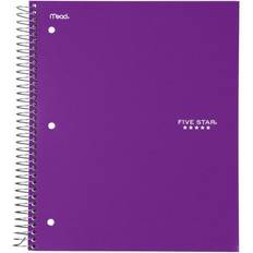 Five Star Mead Wirebound Notebook, College Rule, 3 Subject 150 Sheets