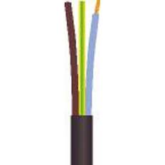 Fix Pro Elartikler Fix Pro Gummikabel 3G0,75 H05RR-F ring med 100 M 100 meter