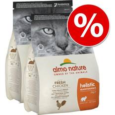 Kattefoder 12kg Almo Nature Almo Nature Holistic Adult Kalkun Ris Kattefoder 2 12kg
