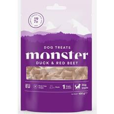 Monster Husdjur Monster Dog Treats All Breed Duck/Beet 100