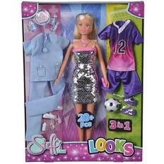 Simba Dukker & Dukkehus Simba Doll Steffi Love Looks 3in1 outfits
