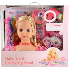 Sminkehoved Happy Friend Happy Friend Fanny Make-Up Sminkehoved