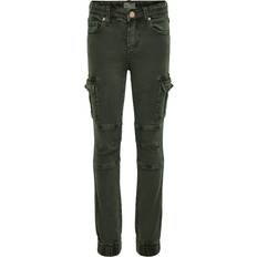 Kids Only Reg Ank Life Cargo Pnt Noos Jeans - Oil Green