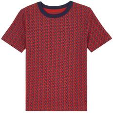 T-shirt rød/navy (dreng)