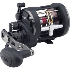 Haspelrolle Angelrollen Penn Warfare Star Drag Trolling Reel Black 30