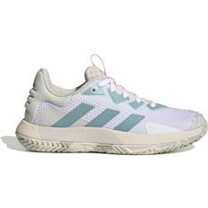 52 ½ Chaussures de sport pour raquette Adidas SoleMatch Control W - Cloud White/Mint Ton/Orbit Grey