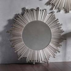 Gallery Direct Oundle Medium Round Silver Wall Mirror