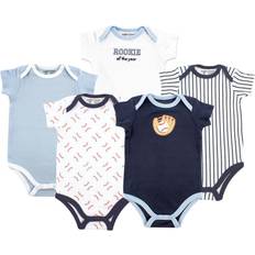 Luvable Friends Luvable Friends Bodysuits, 5-Pack, 0-24 Unisex