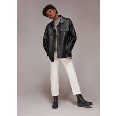 Whistles Whistles Clean Bonded Leather Jacket