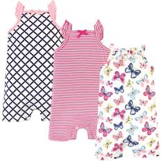 Black Playsuits Touched by Nature Baby Girls Rompers Female