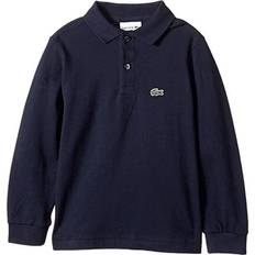 Children's Clothing Lacoste Kid's Regular Fit Petit Piqué Polo - Navy Blue