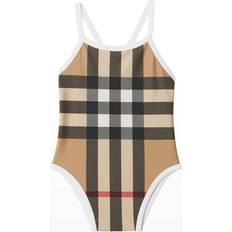 Bruna Baddräkter Barnkläder Vintage Check baby checked swimsuit