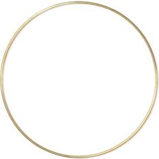 ferm LIVING Ferm Living Deco dekorationsring Ø65 cm Messing Dekorationsfigur