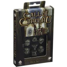Q Workshop Call of Cthulhu: Black & Glow-in-the-Dark Dice Set