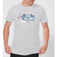 Looney Tunes Its Cool To Be Nice Women's Christmas T-Shirt