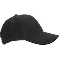 Beechfield Beechfield Adults Unisex Athleisure Cotton Baseball Cap (Pack of 2) (One Size) (Black/Graphite)