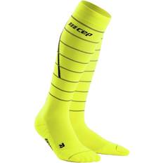 Gelb Socken Reflective Compression Socks - Tall Grün