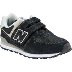 Sneakers new balance 574 core black New Balance 574 Core Hook & Loop Kids' - Black/White