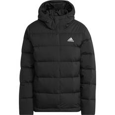 3XL - Donna Giubbotti Adidas Helionic Hooded Down Jacket Plus Size - Black