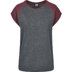 Urban Classics Urban Classics Ladies Contrast Raglan Tee T-shirt Dam