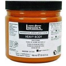 Liquitex heavy body 946ml raw sienna 330