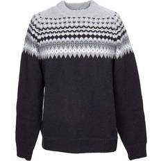 Mies - Ruskea Neuleet Sätila Men's Sarek Sweater - Black